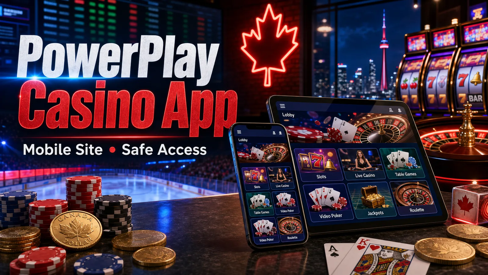PowerPlay Casino App and Mobile Play content banner