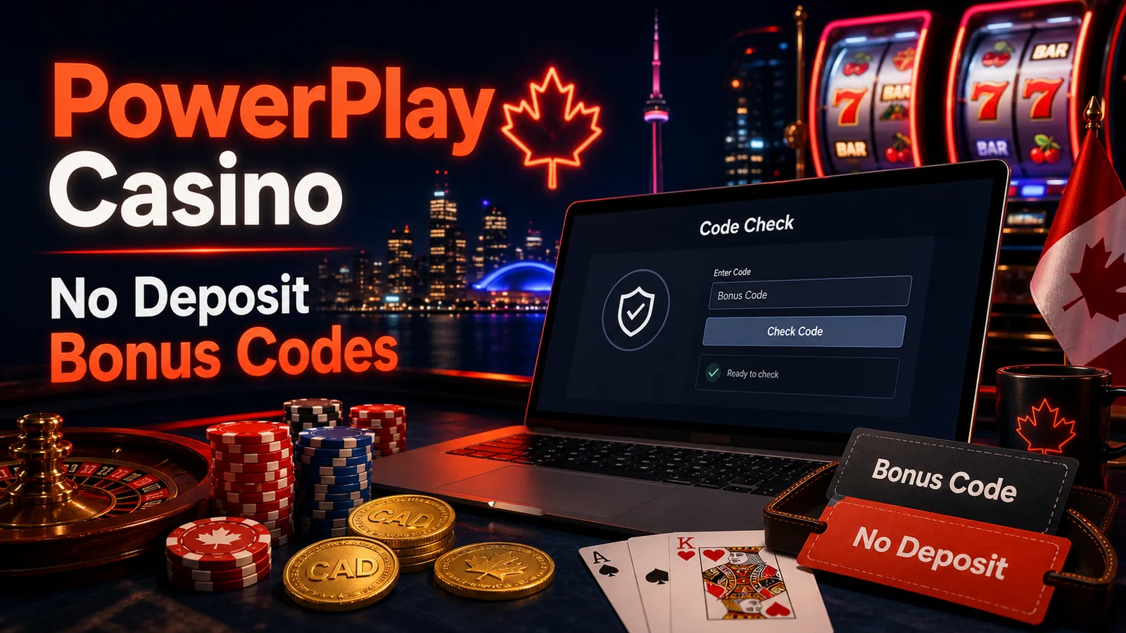 PowerPlay No Deposit Bonus Codes content banner