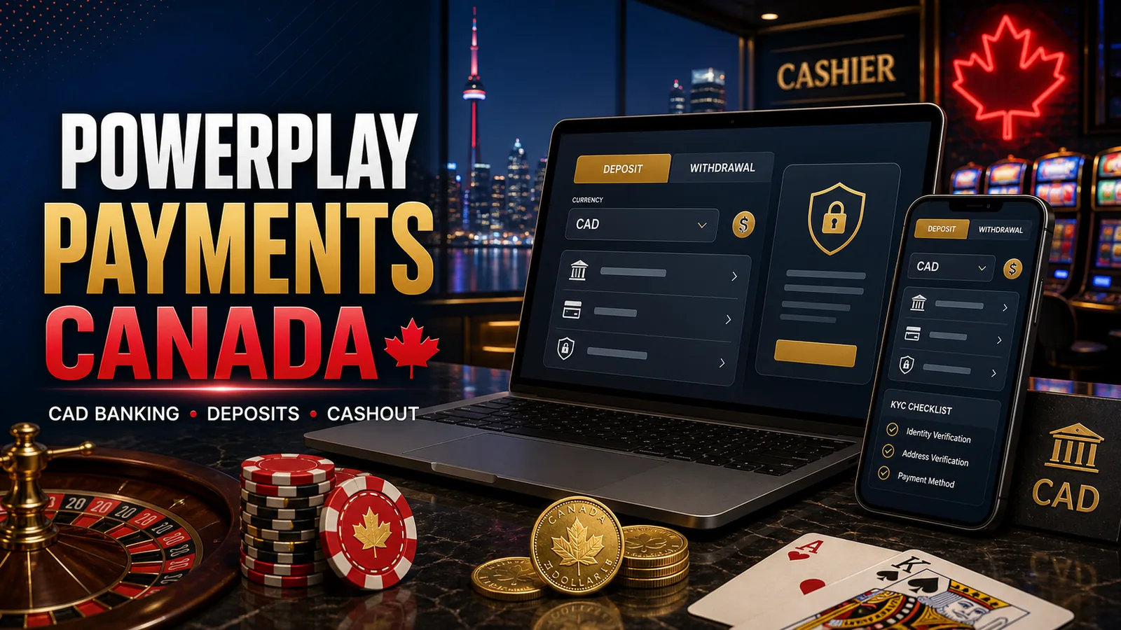 PowerPlay Casino Payments Canada content banner
