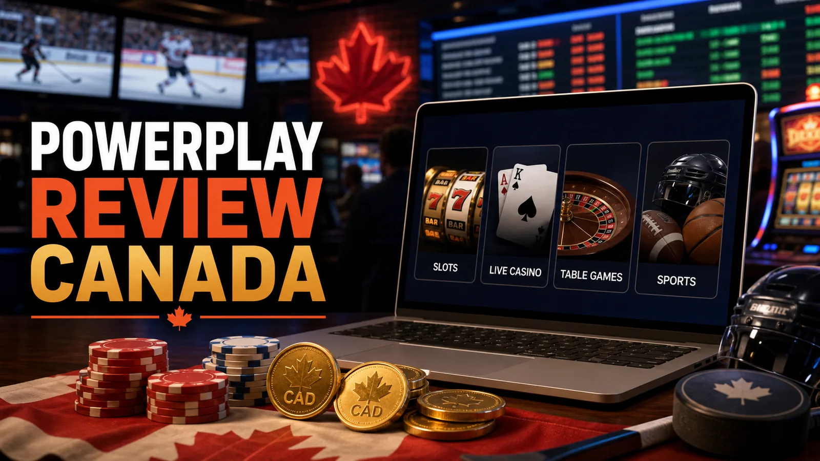 PowerPlay Casino Review Canada content banner