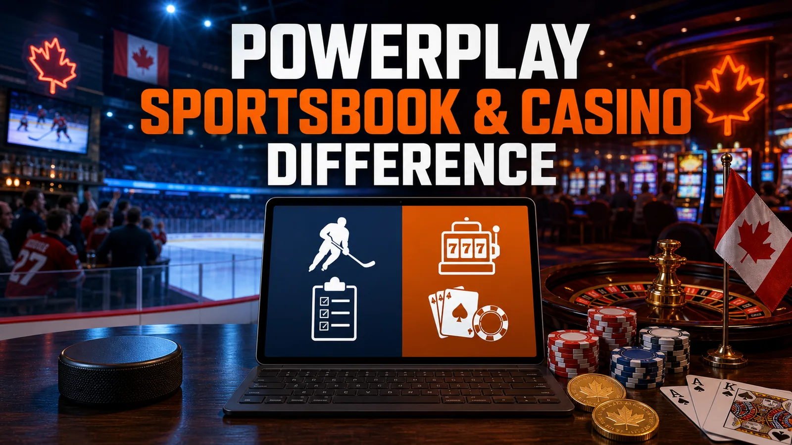 PowerPlay Sportsbook and Casino Difference content banner